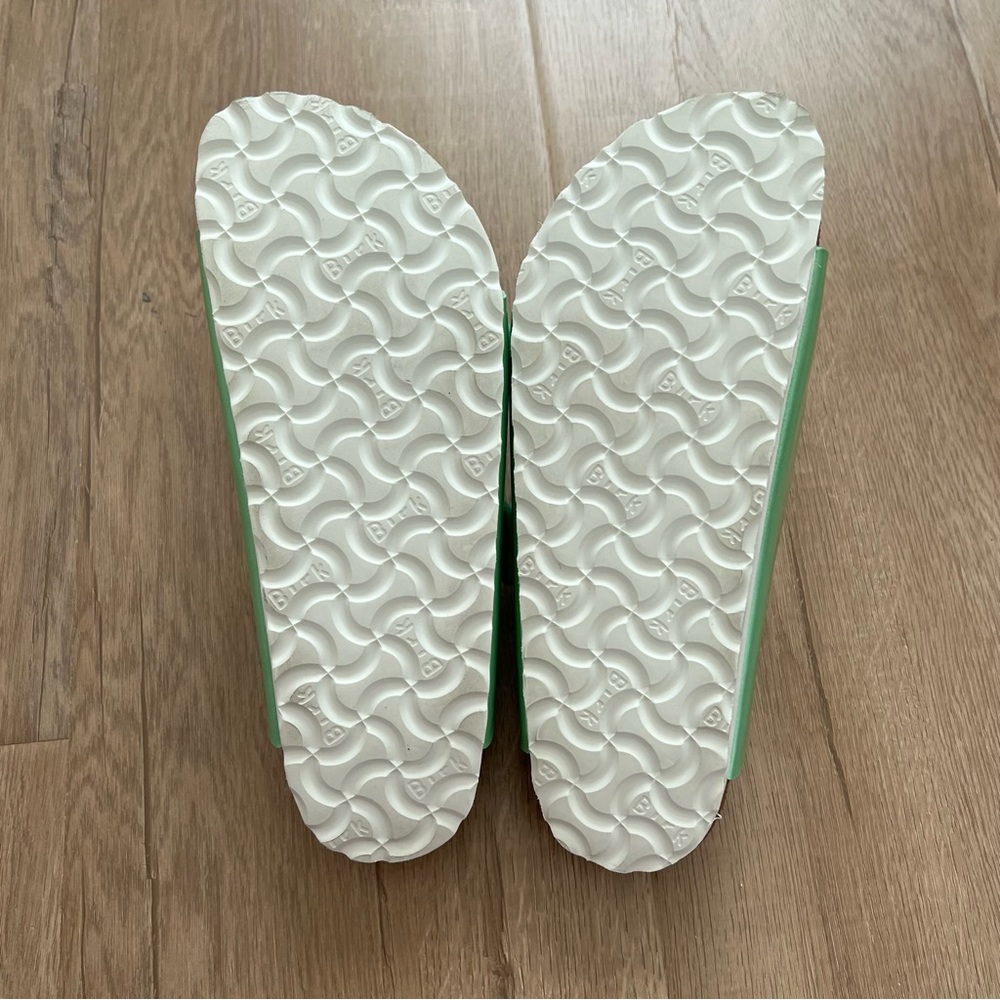 Birkenstock Arizona Big Buckle Nubuck Sandals Bold Jade size EU‎ 36 - Picture 4 of 4